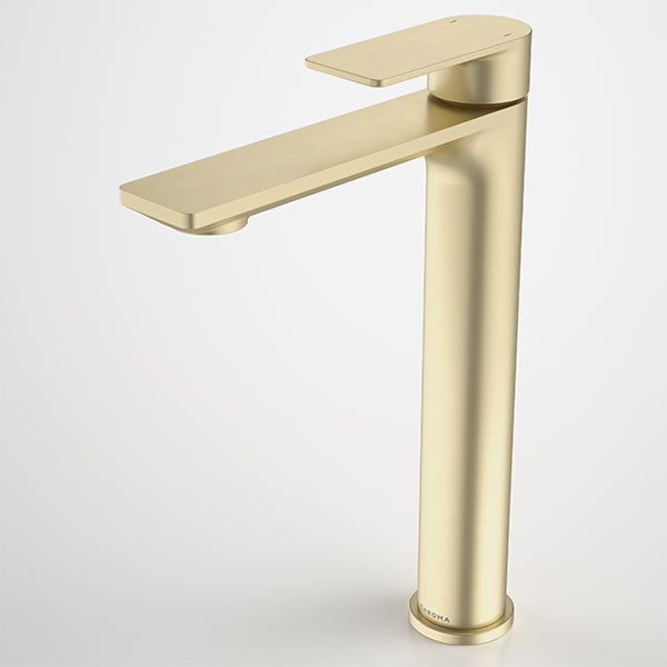 Caroma Urbane II Lead Free Tower Basin Mixer Brushed Brass