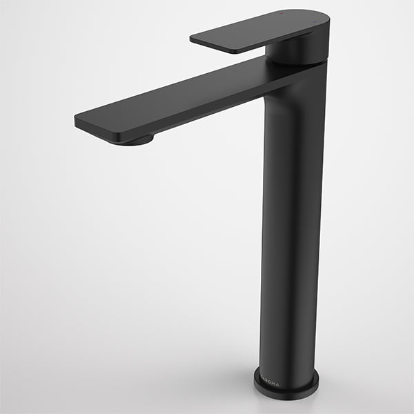 Caroma Urbane II Tower Basin Mixer Matte Black - The Blue Space