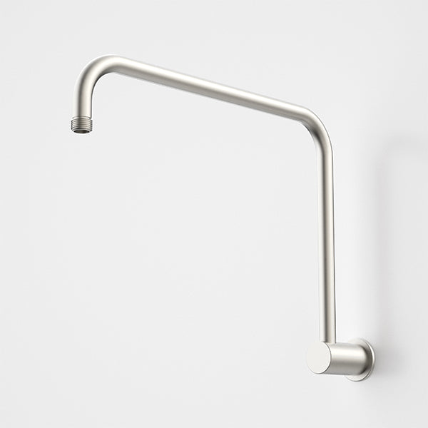Caroma Urbane II Upswept Shower Arm Brushed Nickel - The Blue Space