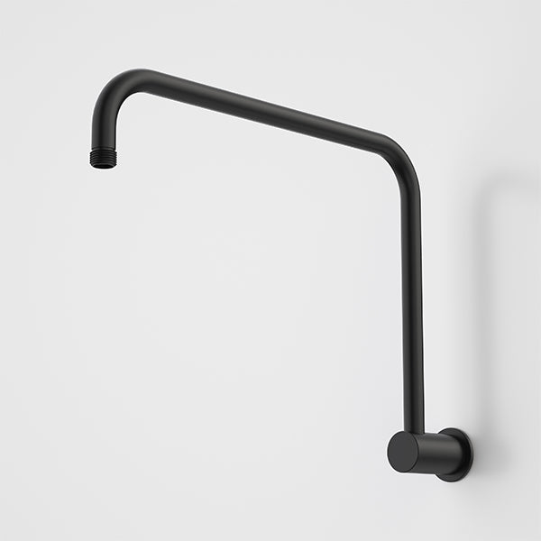 Caroma Urbane II Upswept Shower Arm Matte Black - The Blue Space