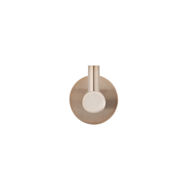 Meir Round Champagne Robe Hook | The Blue Space