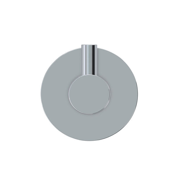 Meir Round Chrome Robe Hook - The Blue Space