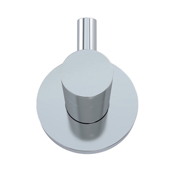Meir Round Chrome Robe Hook - The Blue Space