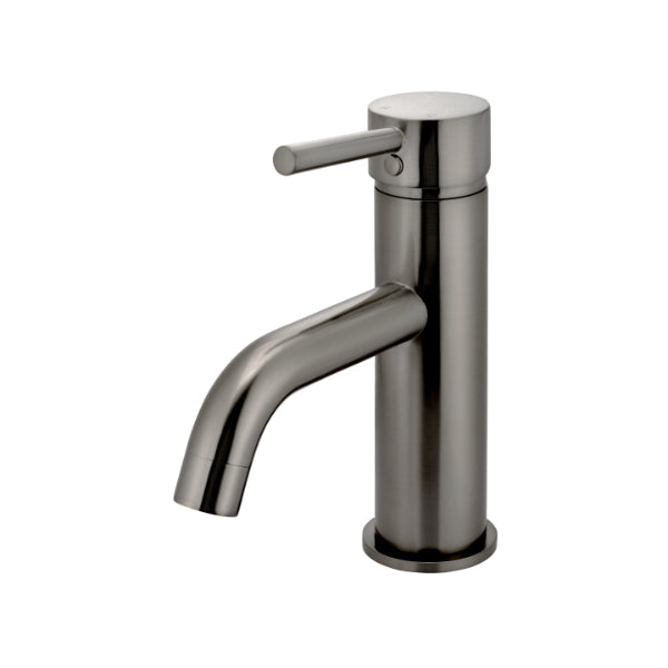 Meir Round Curved Basin Mixer Shadow - The Blue Space