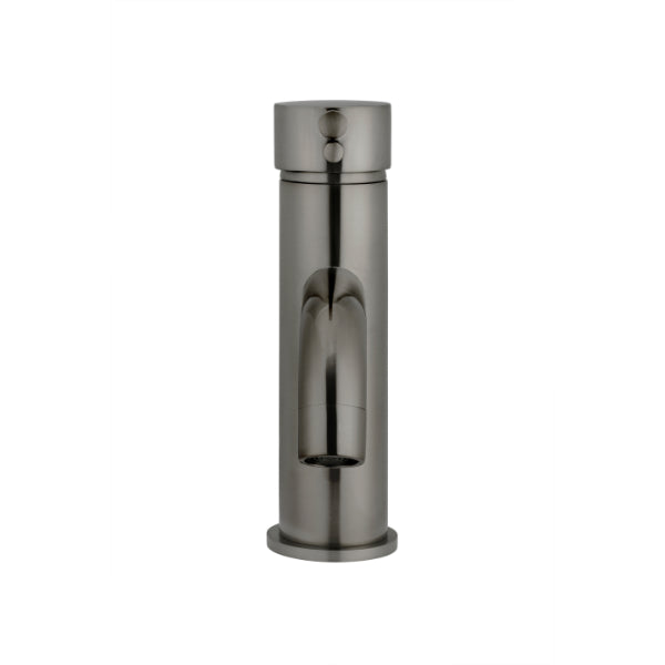 Meir Round Curved Basin Mixer Shadow - The Blue Space