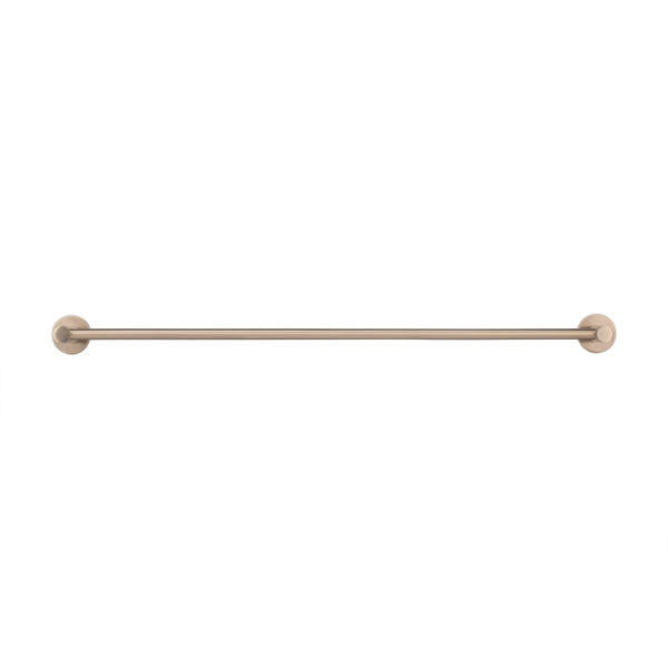 Meir Round Double Champagne Towel Rail 600mm | The Blue Space