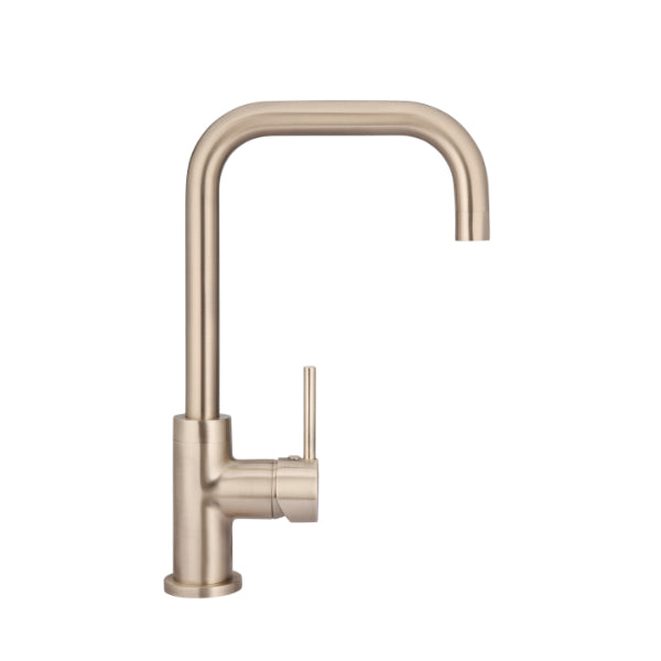 Meir Round Kitchen Mixer - Champagne | The Blue Space