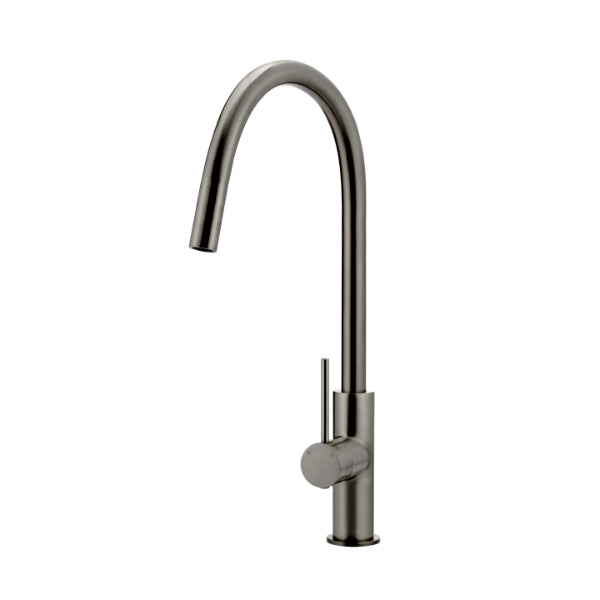 Meir Round Piccola Pull Out Kitchen Mixer Tap Shadow - The Blue Space