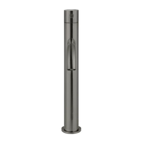 Meir Round Piccola Tall Basin Mixer Tap with 130mm Spout Shadow - The Blue Space
