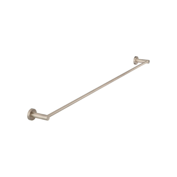 Meir Round Single Champagne Towel Rail 900mm | The Blue Space