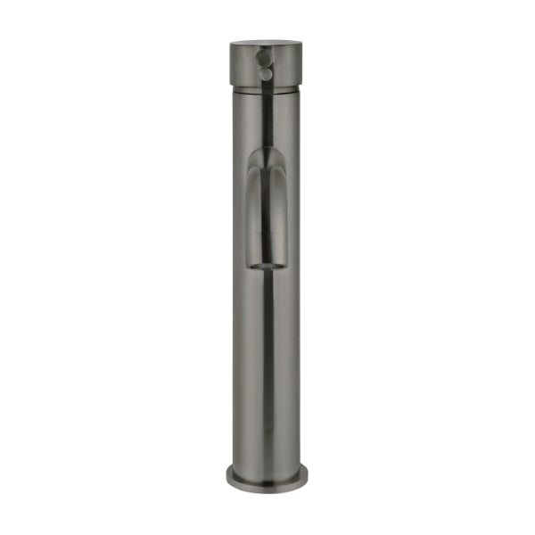Meir Round Tall Curved Basin Mixer Shadow - The Blue Space