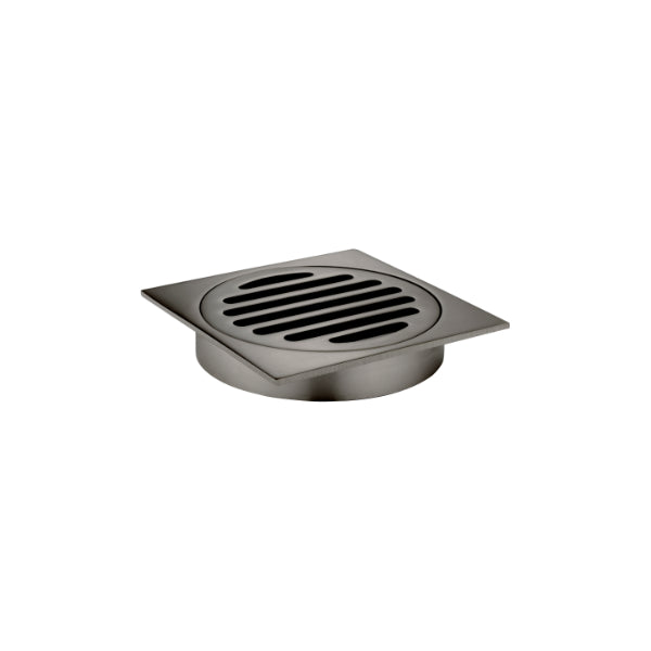 Meir Square Floor Grate Shower Drain 100mm Outlet Shadow - The Blue Space