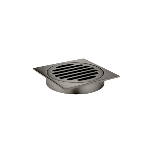 Meir Square Floor Grate Shower Drain 100mm Outlet Shadow - The Blue Space