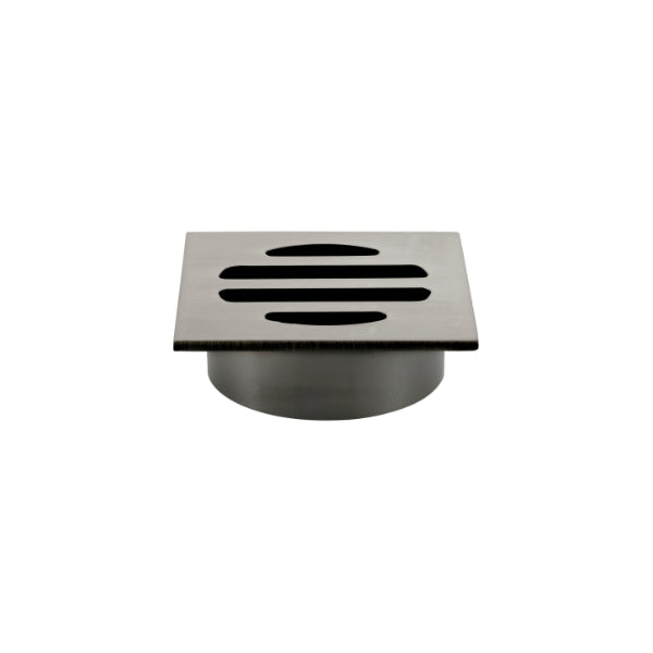 Meir Square Floor Grate Shower Drain 50mm Outlet Shadow - The Blue Space