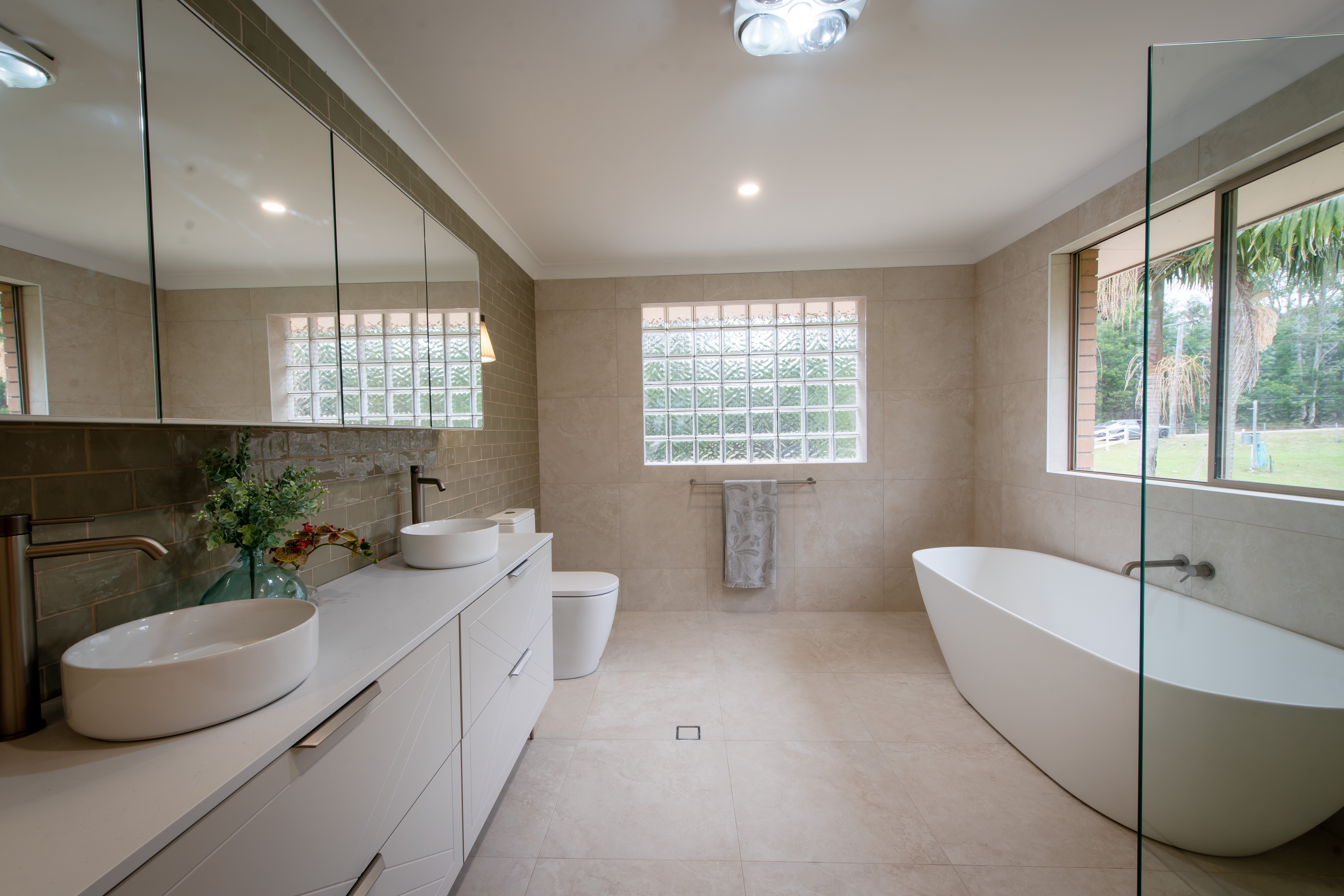 A Calm, Contemporary Bathroom Transformation in Nowra Hill | Selling Houses Australia Season 18