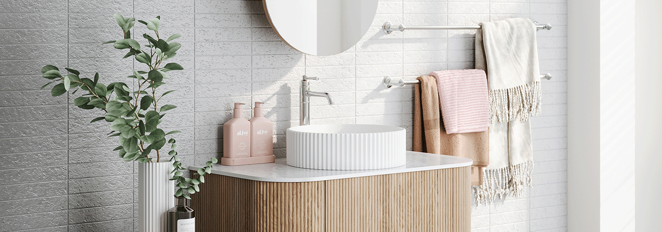 Inspiring Bathrooms | Modern Romantic Charm