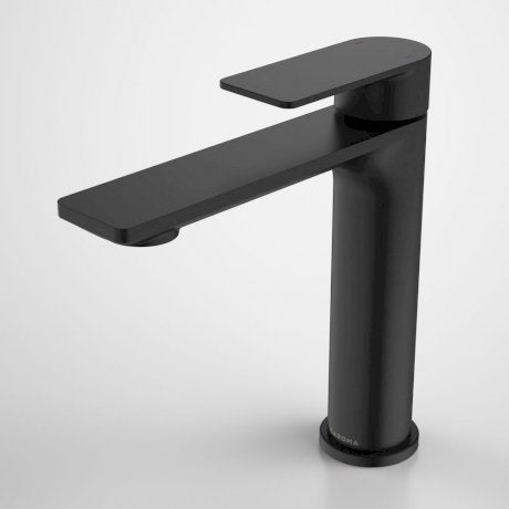 Caroma Urbane II Lead Free Mid Tower Basin Mixer Matte Black