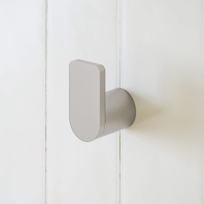 Caroma Urbane II Robe Hook Brushed Nickel - The Blue Space