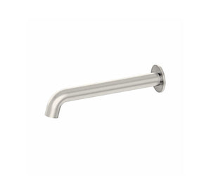 Nero Mecca Basin/Bath Spout Only 160mm Brushed Nickel