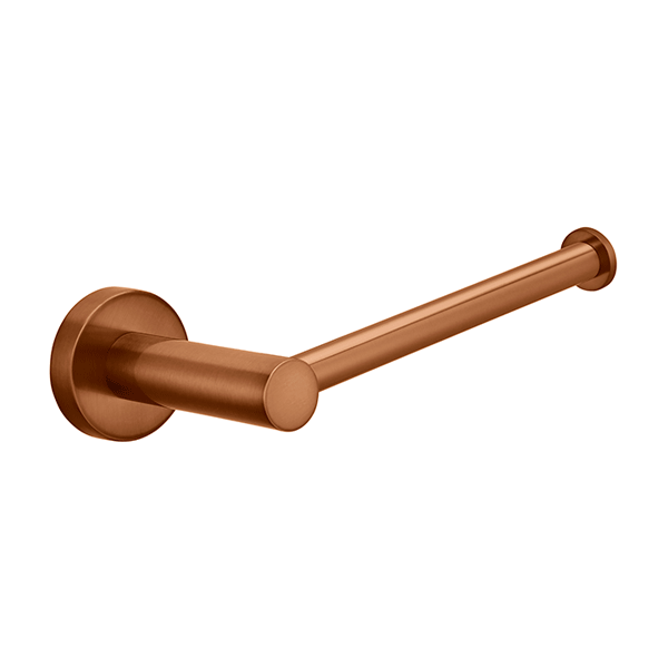 Meir Round Toilet Roll Holder Lustre Bronze