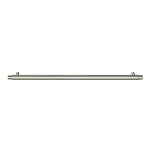 Meir Oppen Round Pull 328mm Cabinet Handle Knurled Brushed Nickel