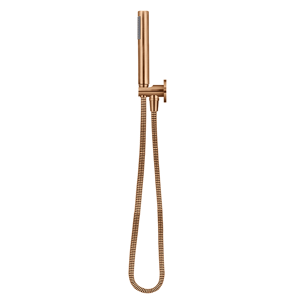 Meir Round Hand Shower on Bracket Lustre Bronze