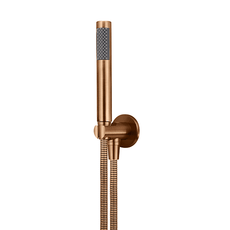 Meir Round Hand Shower on Bracket Lustre Bronze