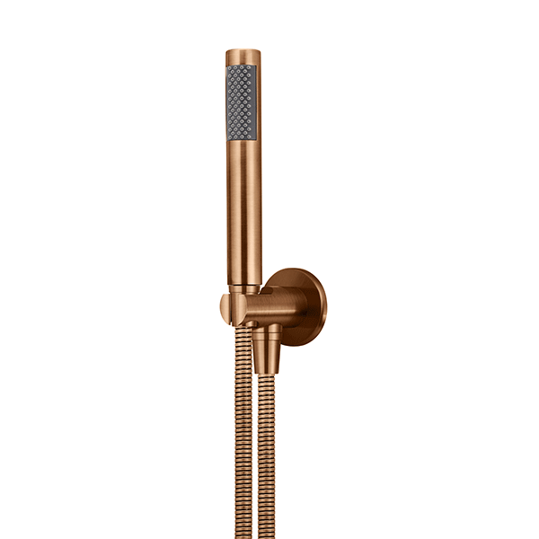Meir Round Hand Shower on Bracket Lustre Bronze