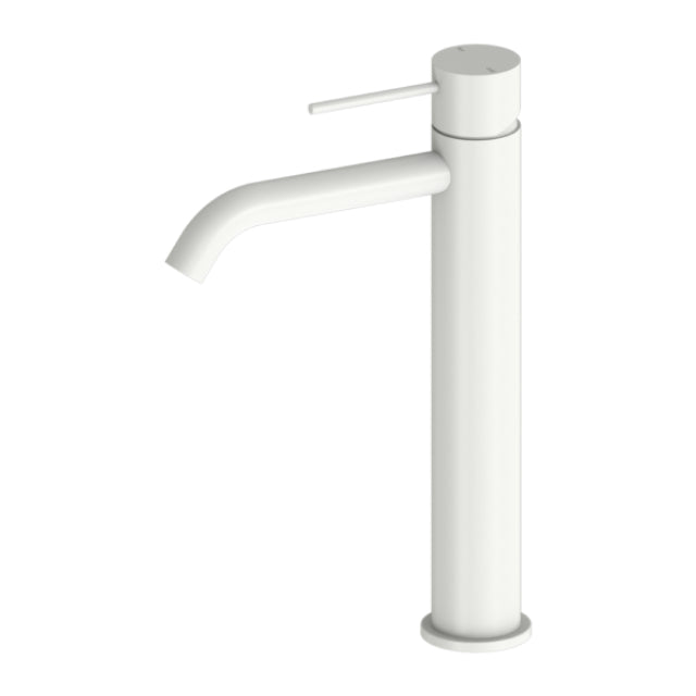 Nero Mecca Tall Basin Mixer White