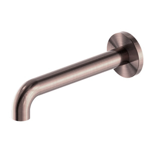 Nero Mecca Basin/Bath Spout Only 160mm Brushed Bronze