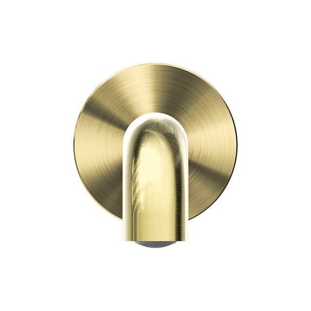 Nero Mecca Basin/Bath Spout Only 185mm Brushed Gold