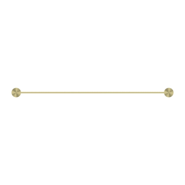 Shop Online Nero Opal Double Towel Rail 800mm Brushed Gold NR2530dBG - The Blue Space