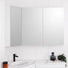 ADP Glacier Lite Offset Corner Mirror Shaving Cabinet