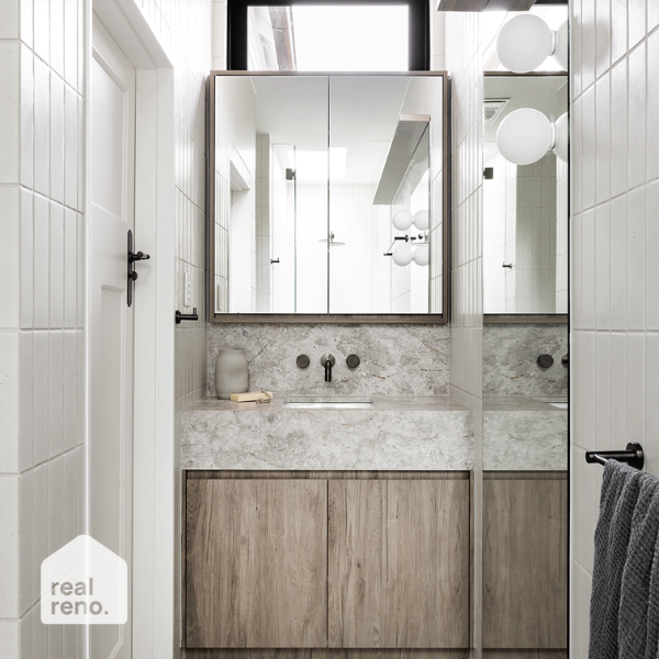 Meir Round Single Towel Rail 600mm - 900mm - Shadow
