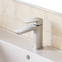 Caroma Contura II Basin Mixer - Brushed Nickel
