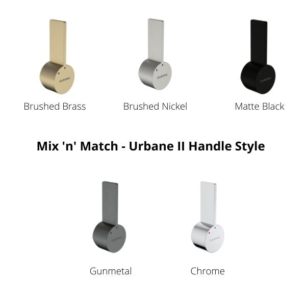 Caroma Urbane II Lead Free Sink Mixer - Brushed Nickel