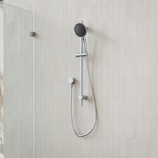 Caroma Urbane II Rail Shower Brushed Nickel