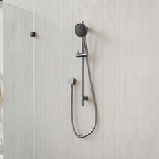 Caroma Urbane II Rail Shower Gunmetal