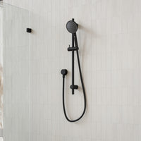 Caroma Urbane II Rail Shower Matte Black