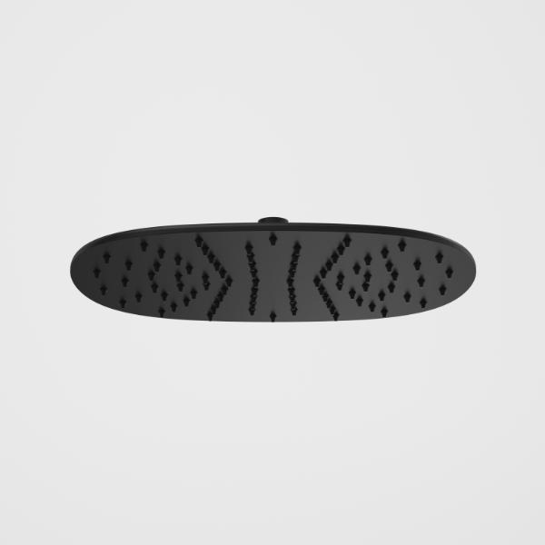 Caroma Contura II 300mm Rain Shower - Black