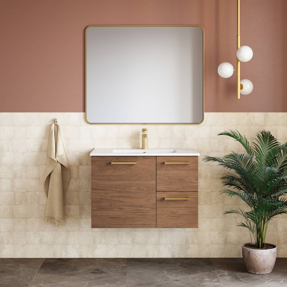Caroma Contura II Basin Mixer - Matte Black
