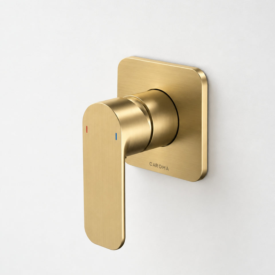 Caroma Luna Bath/Shower Mixer Brushed Brass