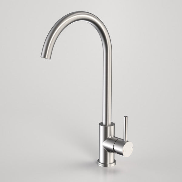 Caroma Titan Stainless Steel Kitchen Sink Mixer Tap - The Blue Space