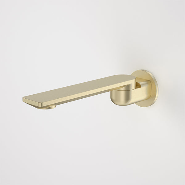 Caroma Urbane II 220mm Round Bath Swivel Outlet Brushed Brass