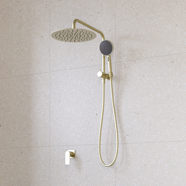 Caroma Urbane II Compact Twin Shower Mixer Chrome  | The Blue Space