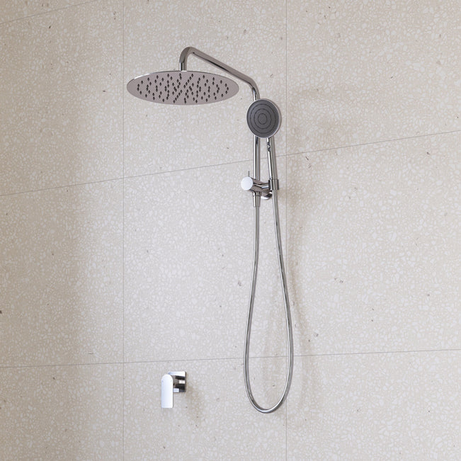 Caroma Urbane II Compact Twin Shower Mixer Chrome  | The Blue Space