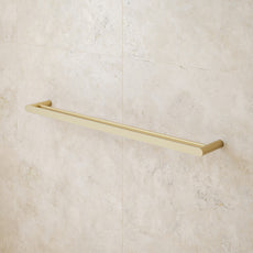 Caroma Urbane II Double Towel Rail 825mm Brushed Brass  | The Blue Space