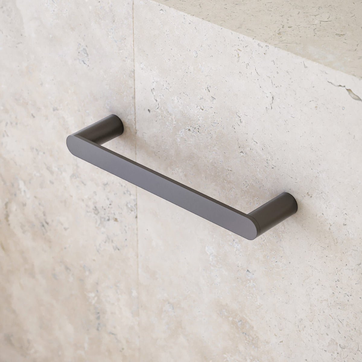 Caroma Urbane II Hand Towel Rail  Gunmetal | The Blue Space