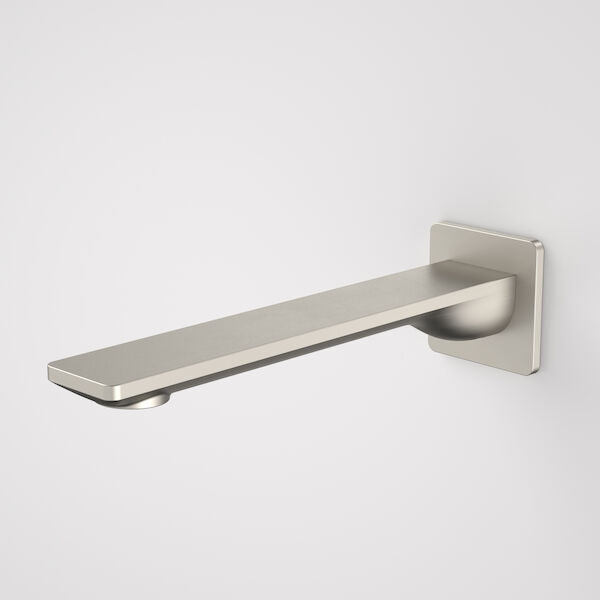 Caroma Urbane II Low Lead Square 220mm Basin/Bath Outlet Brushed Nickel