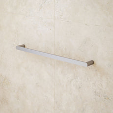 Caroma Urbane II Single Towel Rail 625 mm Brushed Nickel  | The Blue Space